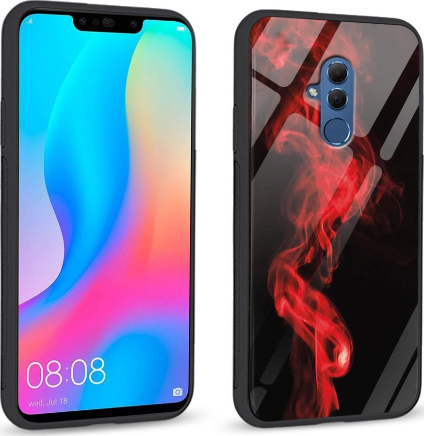 Super Fashion Etui na telefon Huawei Mate 20 Lite Premium Case Red smoke 1