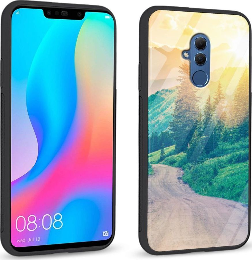 Super Fashion Etui na telefon Huawei Mate 20 Lite Premium Case Village roads 1