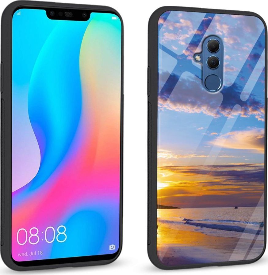 Super Fashion Etui na telefon Huawei Mate 20 Lite Premium Case Beach sky 1