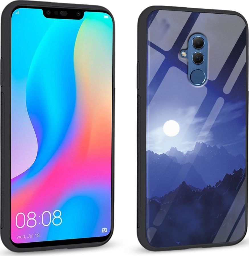 Super Fashion Etui na telefon Huawei Mate 20 Lite Premium Case Blue night 1