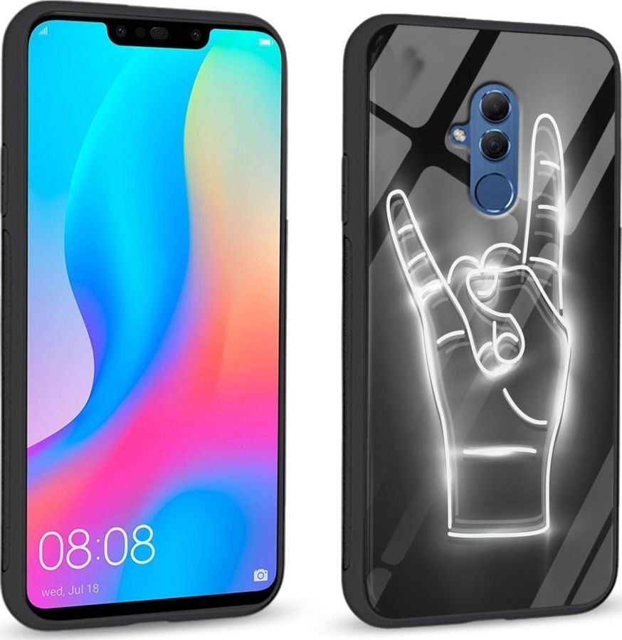 Super Fashion Etui na telefon Huawei Mate 20 Lite Premium Case We Rock 1