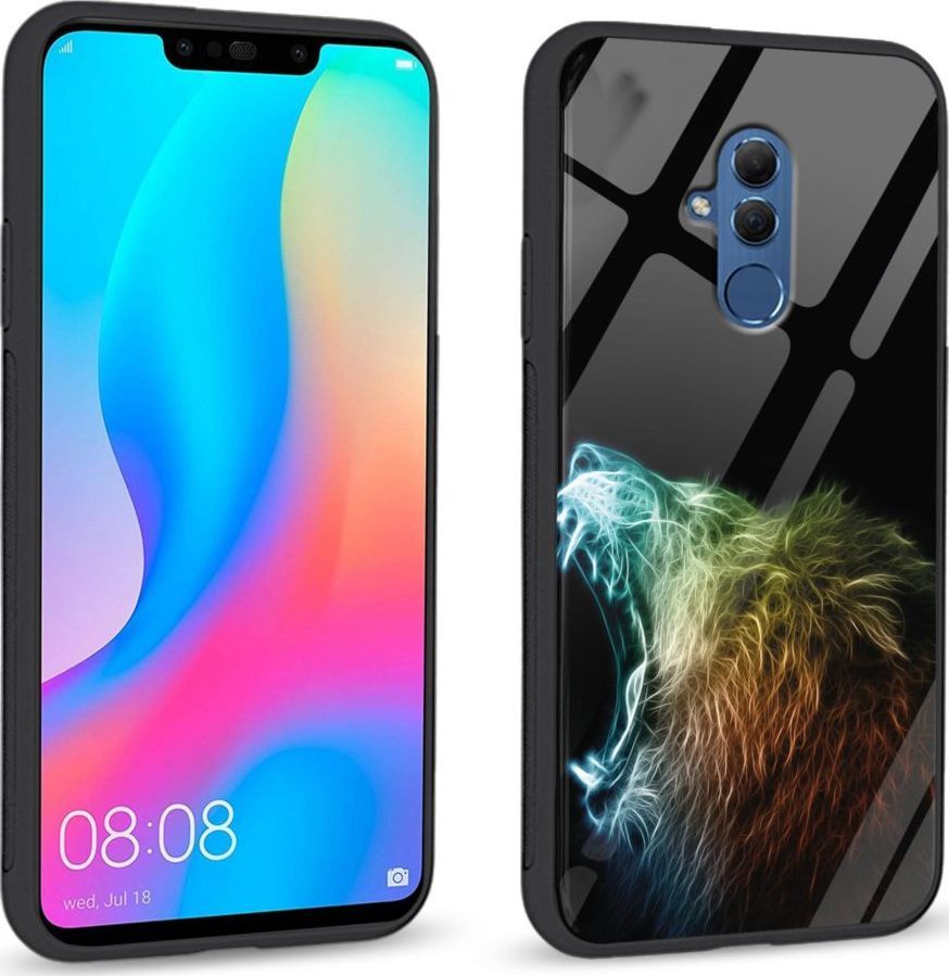 Super Fashion Etui na telefon Huawei Mate 20 Lite Premium Case Roaring Lion 1