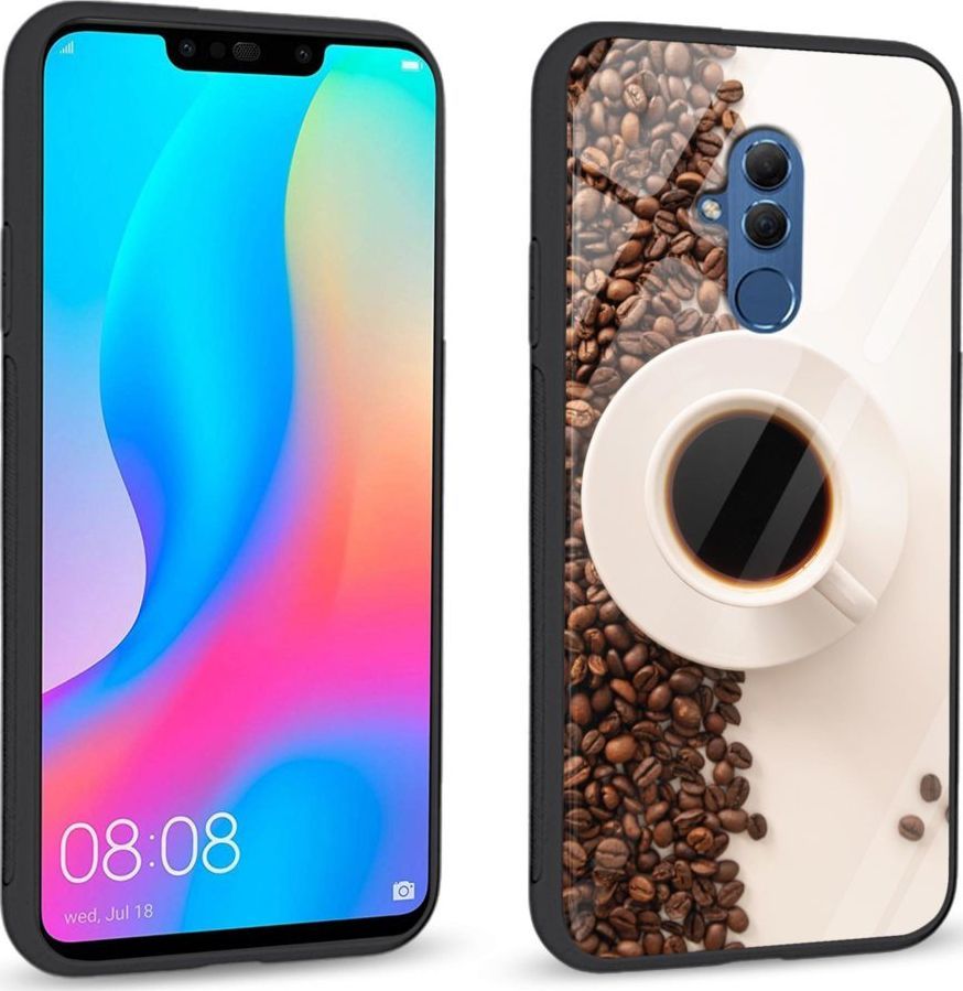 Super Fashion Etui na telefon Huawei Mate 20 Lite Premium Case Coffee Cup 1