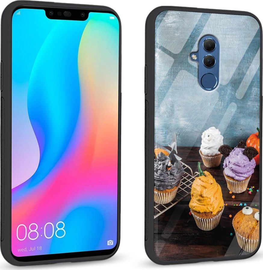 Super Fashion Etui na telefon Huawei Mate 20 Lite Premium Case Icecream cupcakes 1