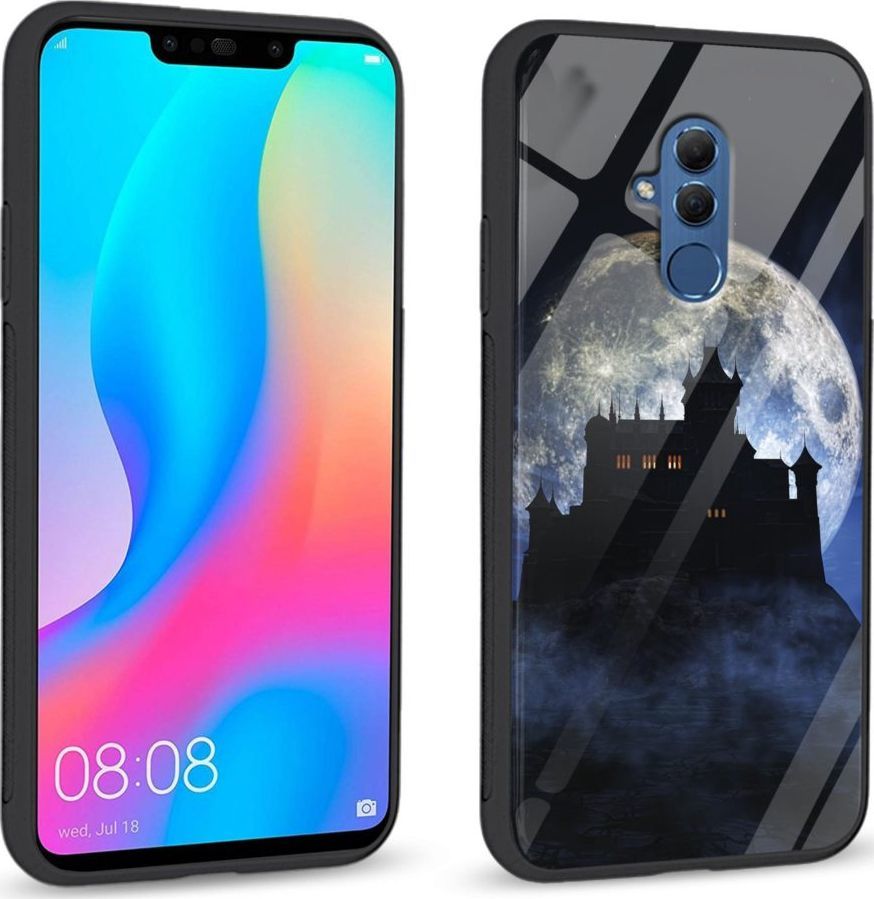 Super Fashion Etui na telefon Huawei Mate 20 Lite Premium Case Moon castle 1
