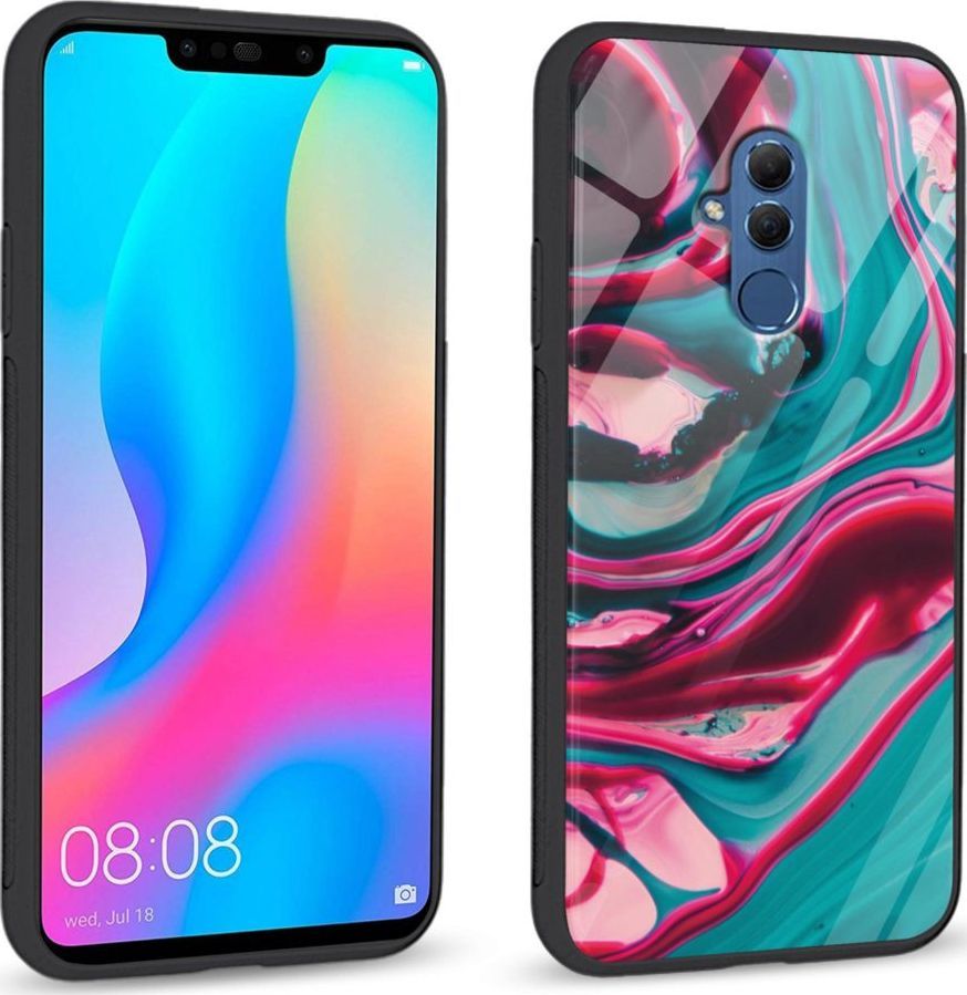Super Fashion Etui na telefon Huawei Mate 20 Lite Premium Case Water color abstract 1
