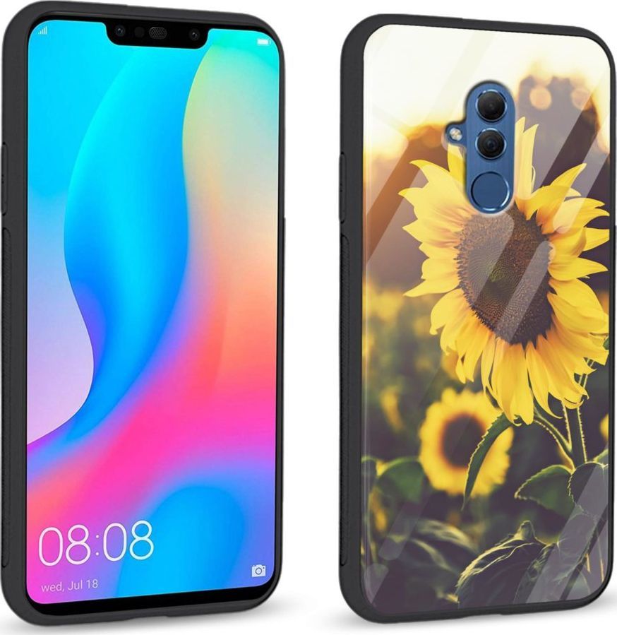 Super Fashion Etui na telefon Huawei Mate 20 Lite Premium Case Sunflower field 1