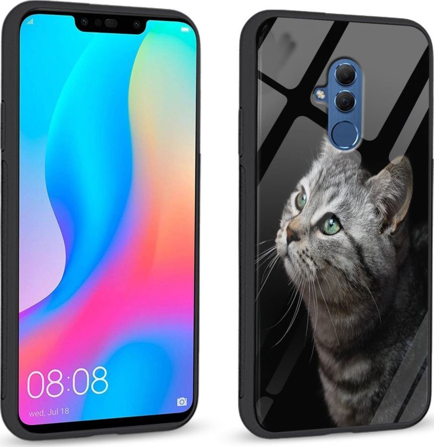Super Fashion Etui na telefon Huawei Mate 20 Lite Premium Case My kitty friend 1