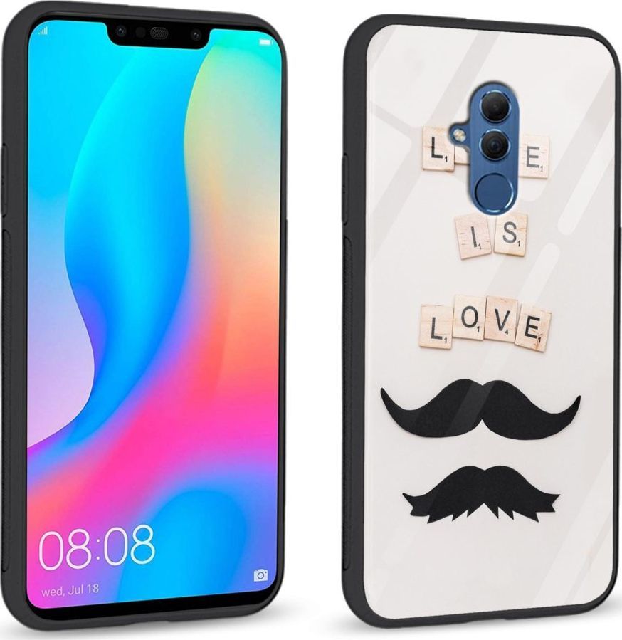 Super Fashion Etui na telefon Huawei Mate 20 Lite Premium Case Love is love 1