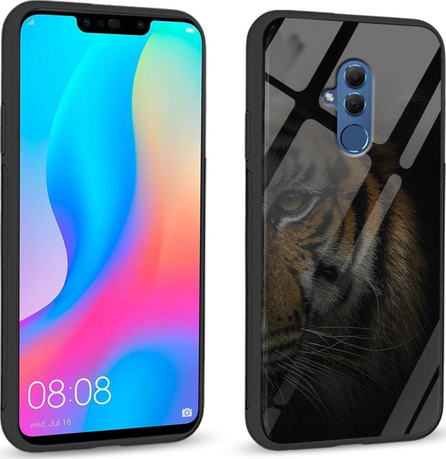 Super Fashion Etui na telefon Huawei Mate 20 Lite Premium Case Tiger shadow 1