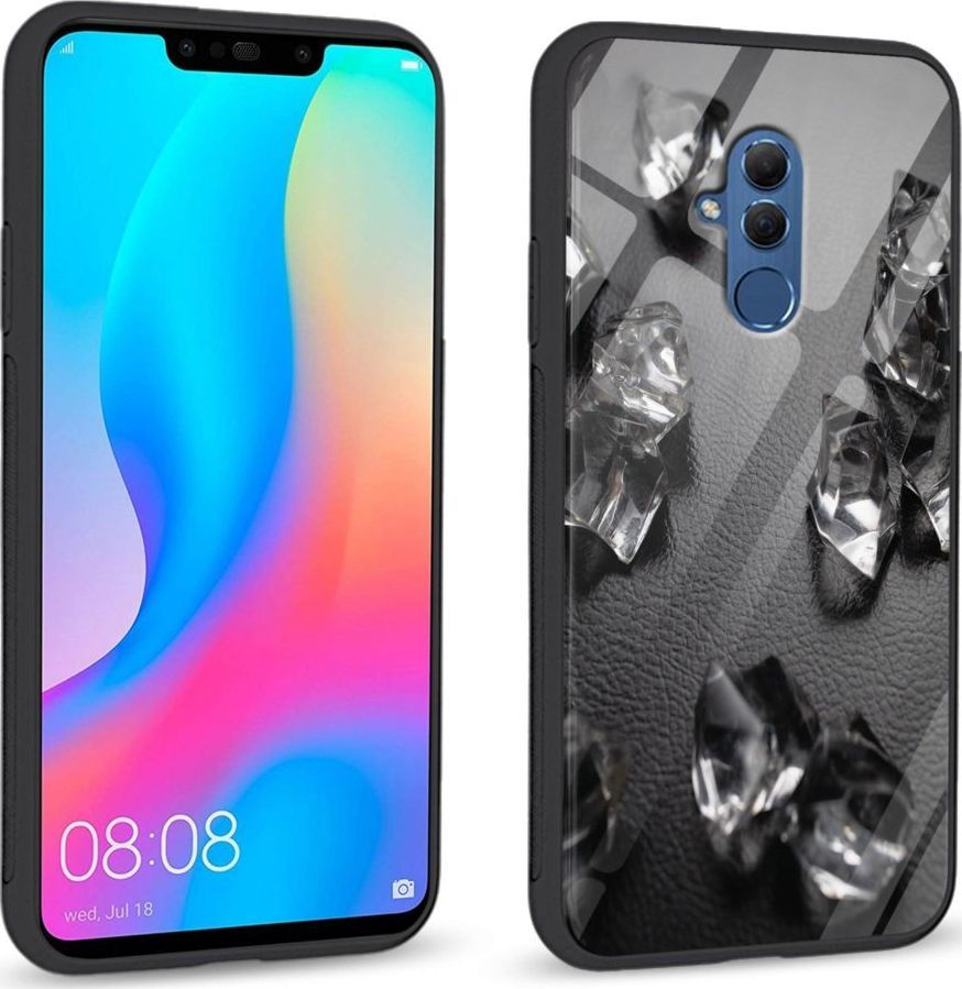 Super Fashion Etui na telefon Huawei Mate 20 Lite Premium Case Glass Cube 1