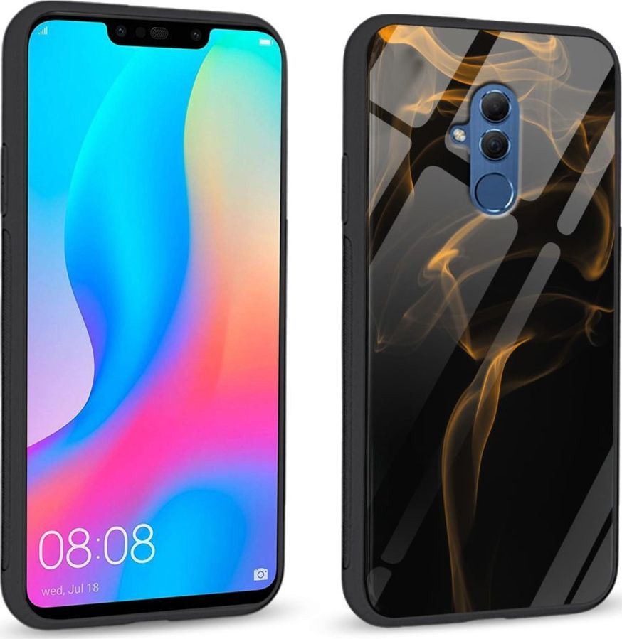 Super Fashion Etui na telefon Huawei Mate 20 Lite Premium Case Orange smoke 1
