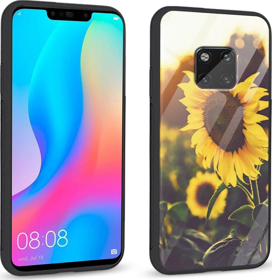 Super Fashion Etui na telefon Huawei Mate 20 Pro Premium Case Sunflower field 1