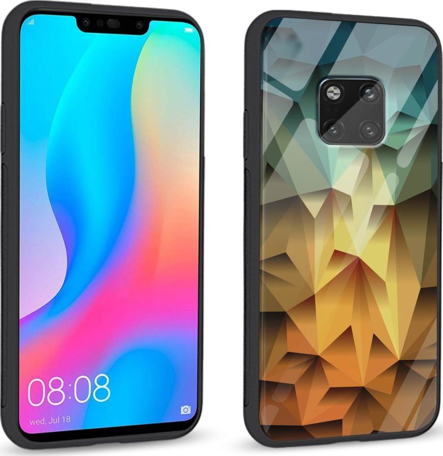 Super Fashion Etui na telefon Huawei Mate 20 Pro Premium Case Polygonal 1