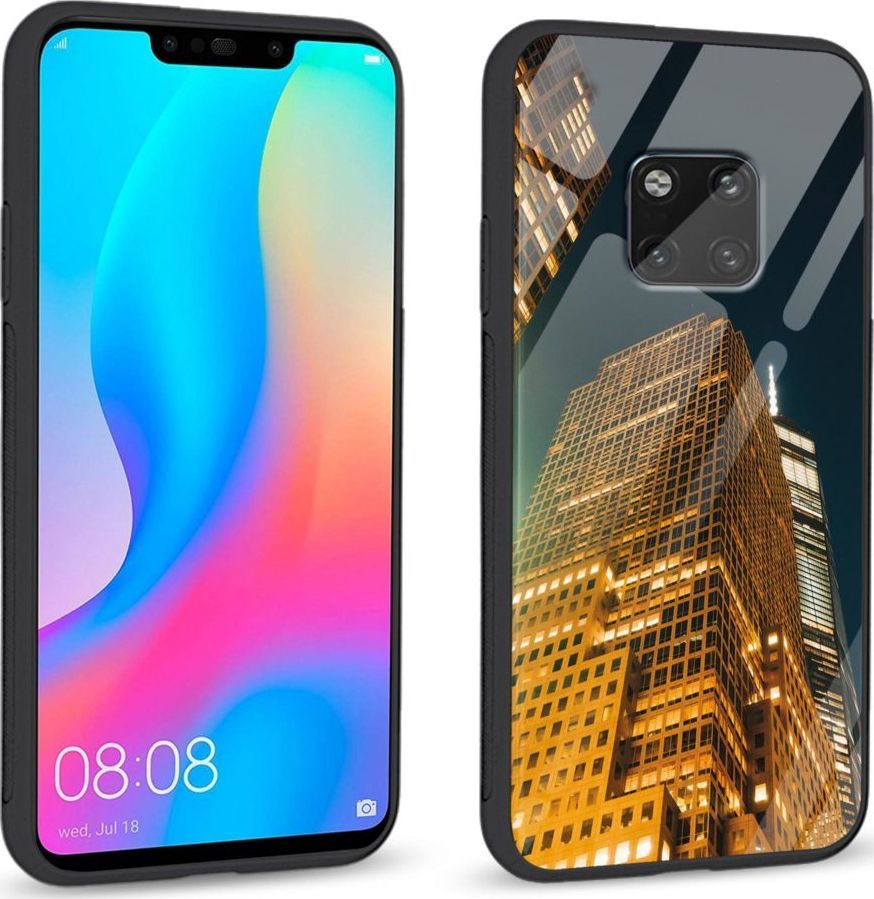 Super Fashion Etui na telefon Huawei Mate 20 Pro Premium Case Night building 1