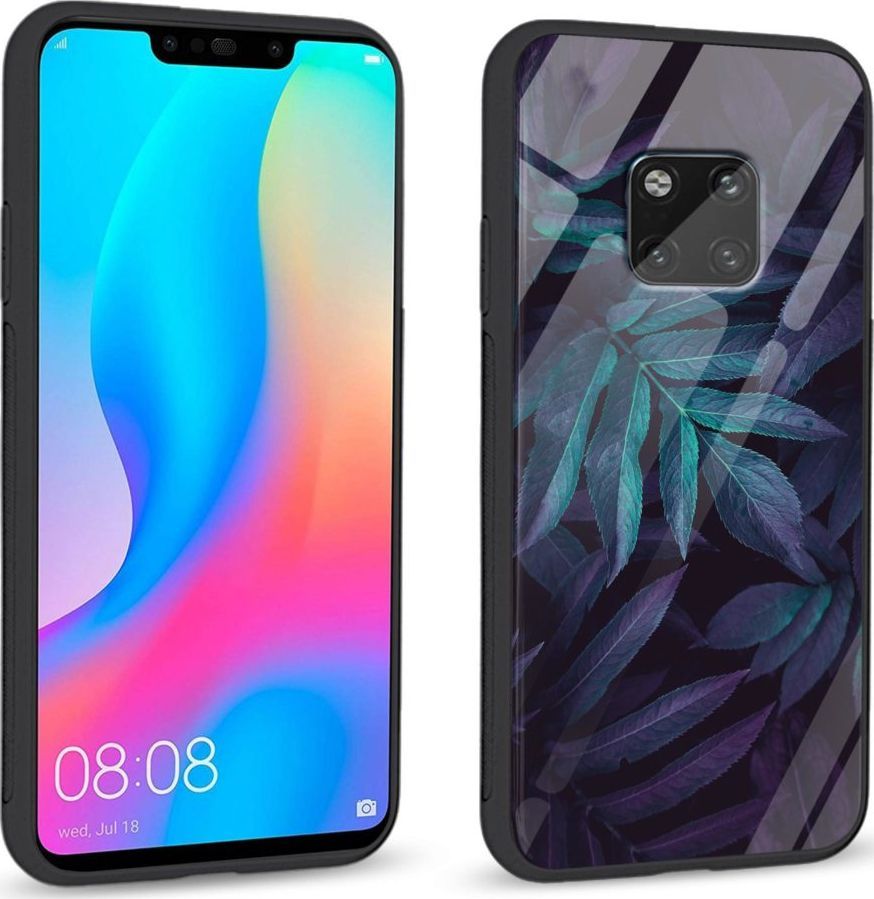 Super Fashion Etui na telefon Huawei Mate 20 Pro Premium Case Night leaves 1
