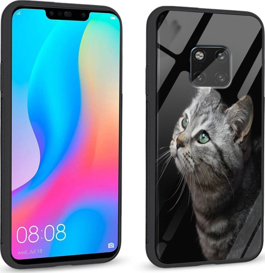 Super Fashion Etui na telefon Huawei Mate 20 Pro Premium Case My kitty friend 1