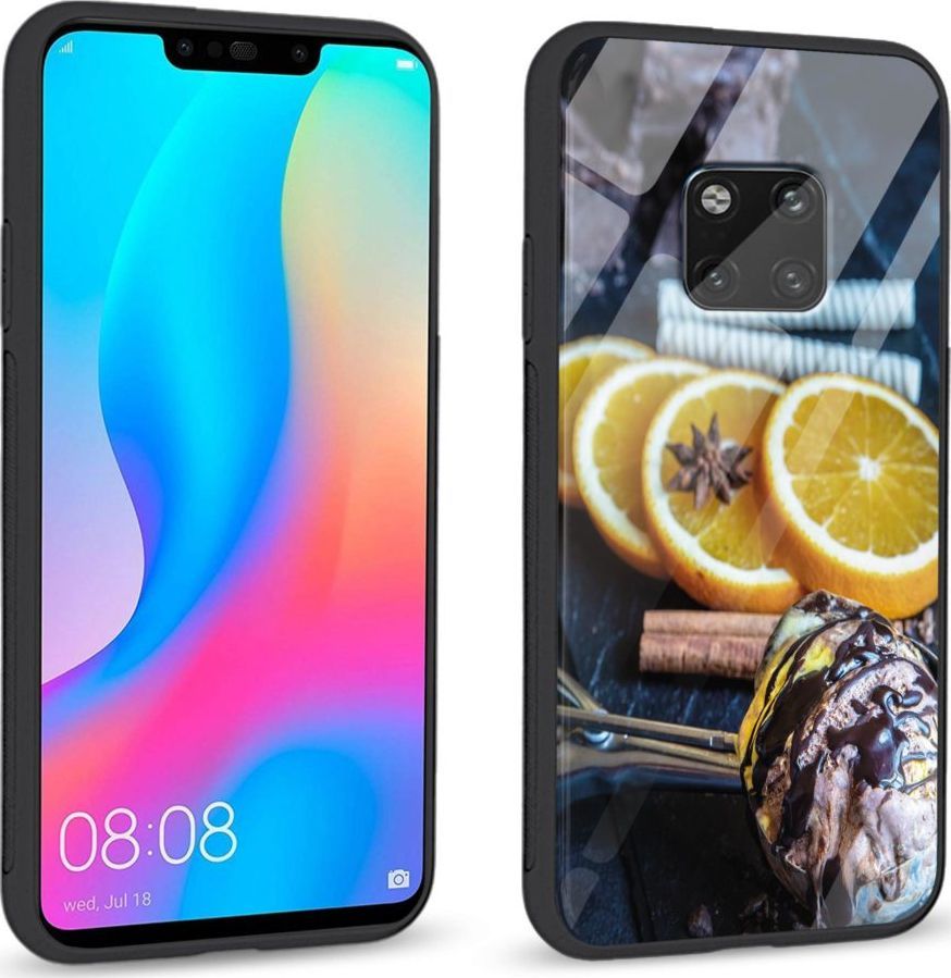 Super Fashion Etui na telefon Huawei Mate 20 Pro Premium Case Choco lemon 1