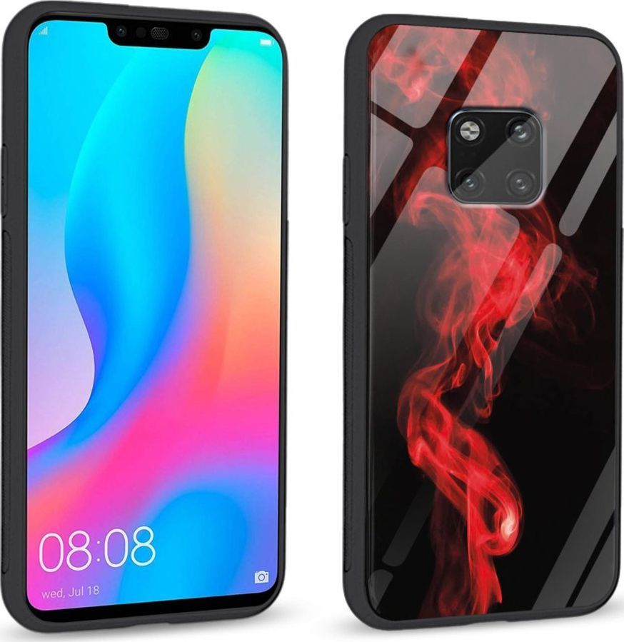 Super Fashion Etui na telefon Huawei Mate 20 Pro Premium Case Red smoke 1