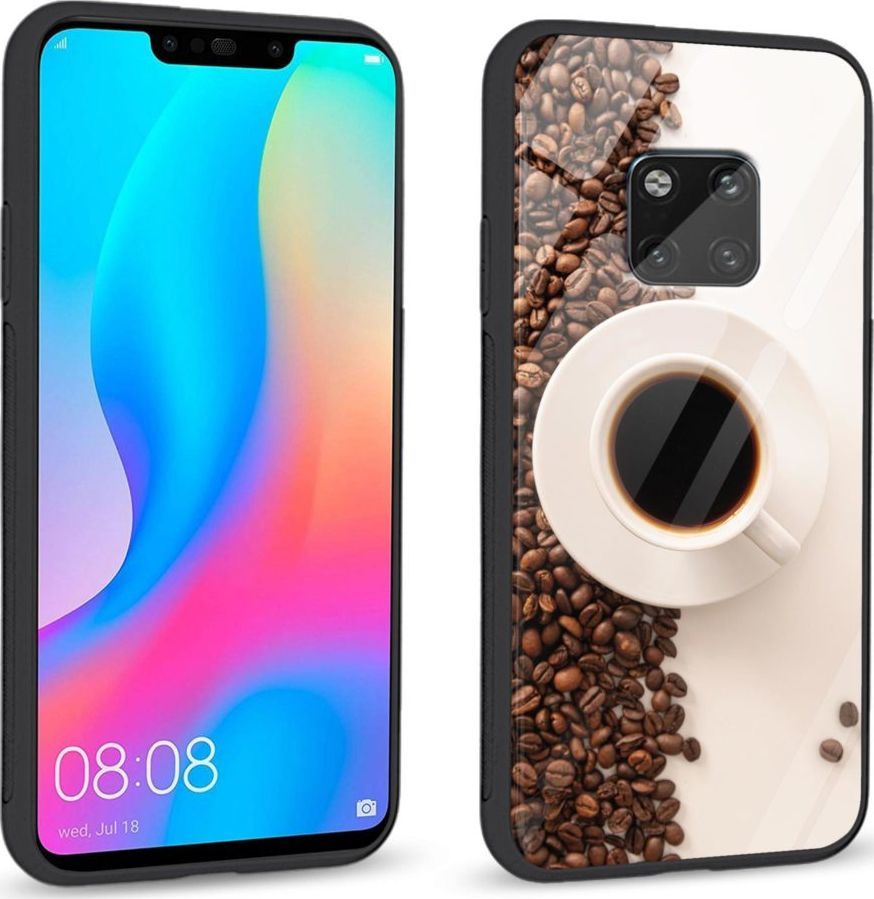 Super Fashion Etui na telefon Huawei Mate 20 Pro Premium Case Coffee Cup 1