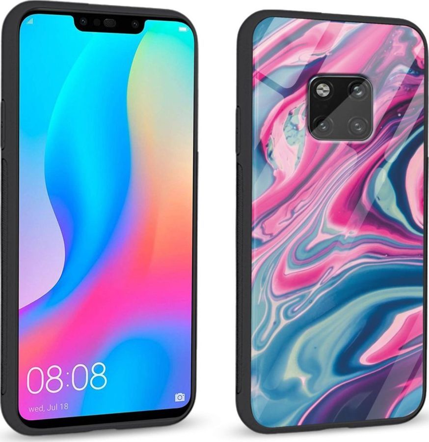 Super Fashion Etui na telefon Huawei Mate 20 Pro Premium Case Liquid Abstract 1