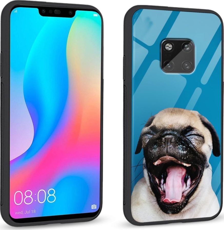 Super Fashion Etui na telefon Huawei Mate 20 Pro Premium Case Pug 1