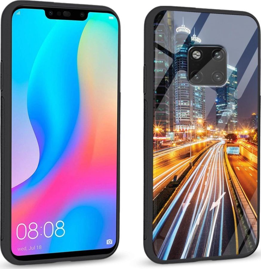 Super Fashion Etui na telefon Huawei Mate 20 Pro Premium Case Night City 1