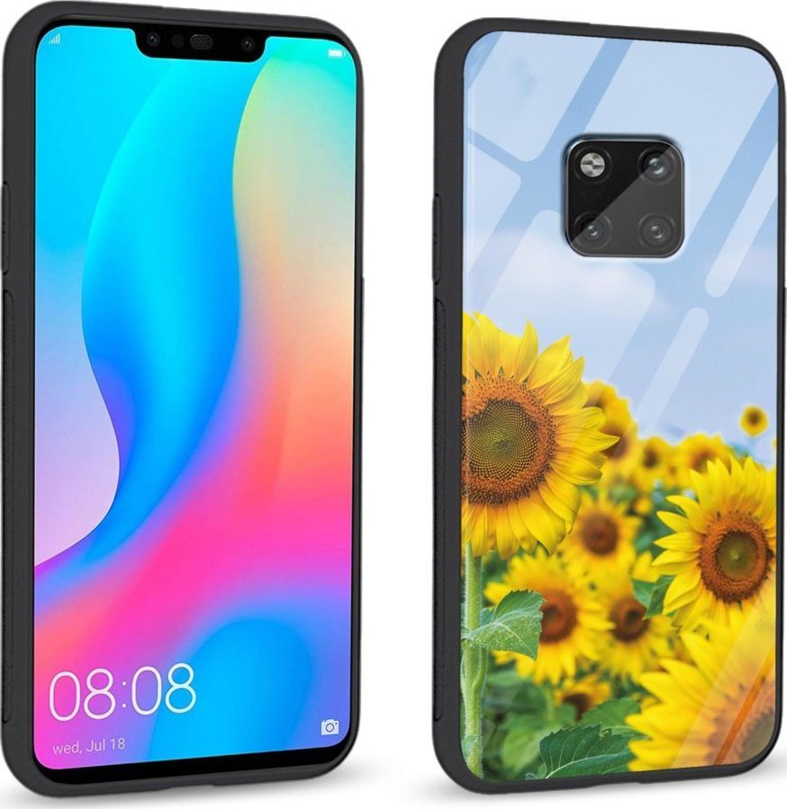 Super Fashion Etui na telefon Huawei Mate 20 Pro Premium Case Sunflowers 1