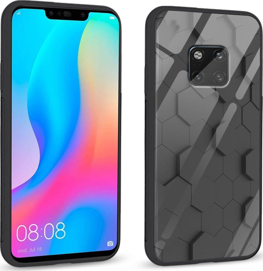 Super Fashion Etui na telefon Huawei Mate 20 Pro Premium Case Honeycomb Pattern 1