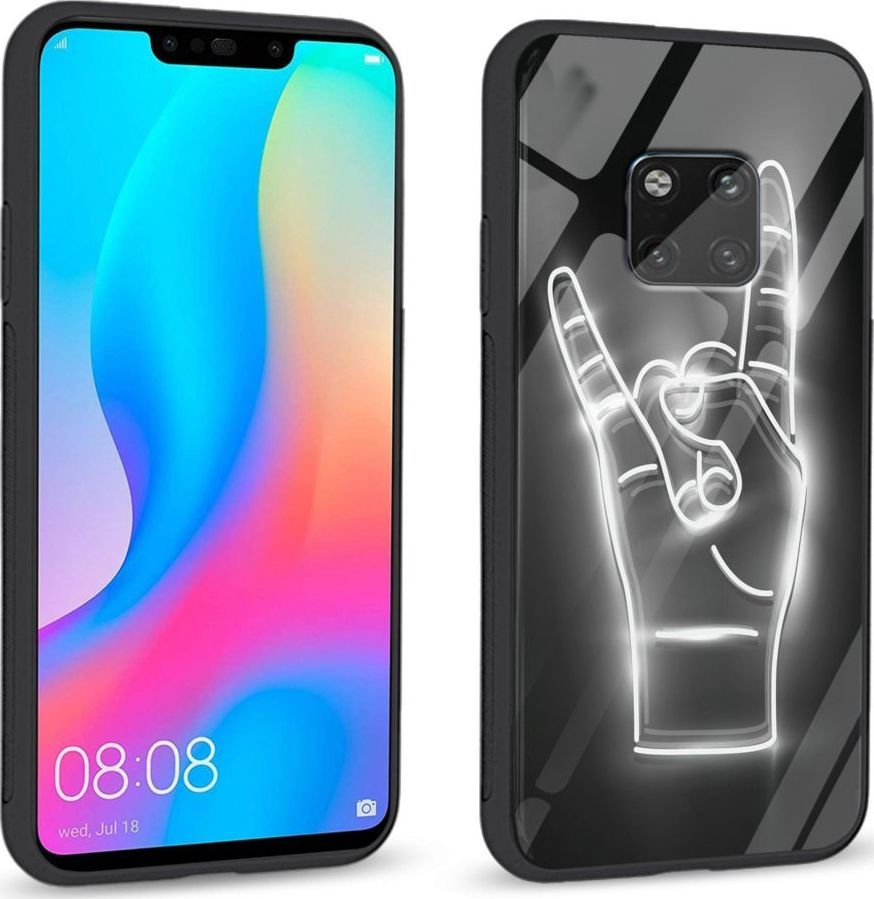 Super Fashion Etui na telefon Huawei Mate 20 Pro Premium Case We Rock 1
