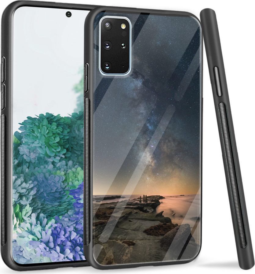 Super Fashion Etui na telefon Samsung Galaxy S20 Plus Premium Case Stary night rocks 1