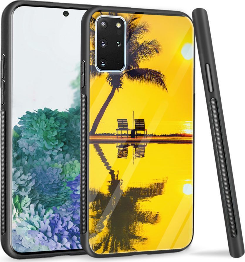 Super Fashion Etui na telefon Samsung Galaxy S20 Plus Premium Case Yellow sunset 1