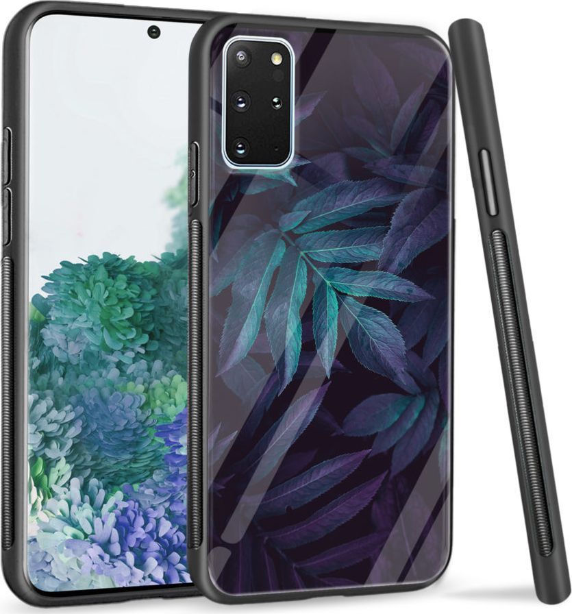 Super Fashion Etui na telefon Samsung Galaxy S20 Plus Premium Case Night leaves 1