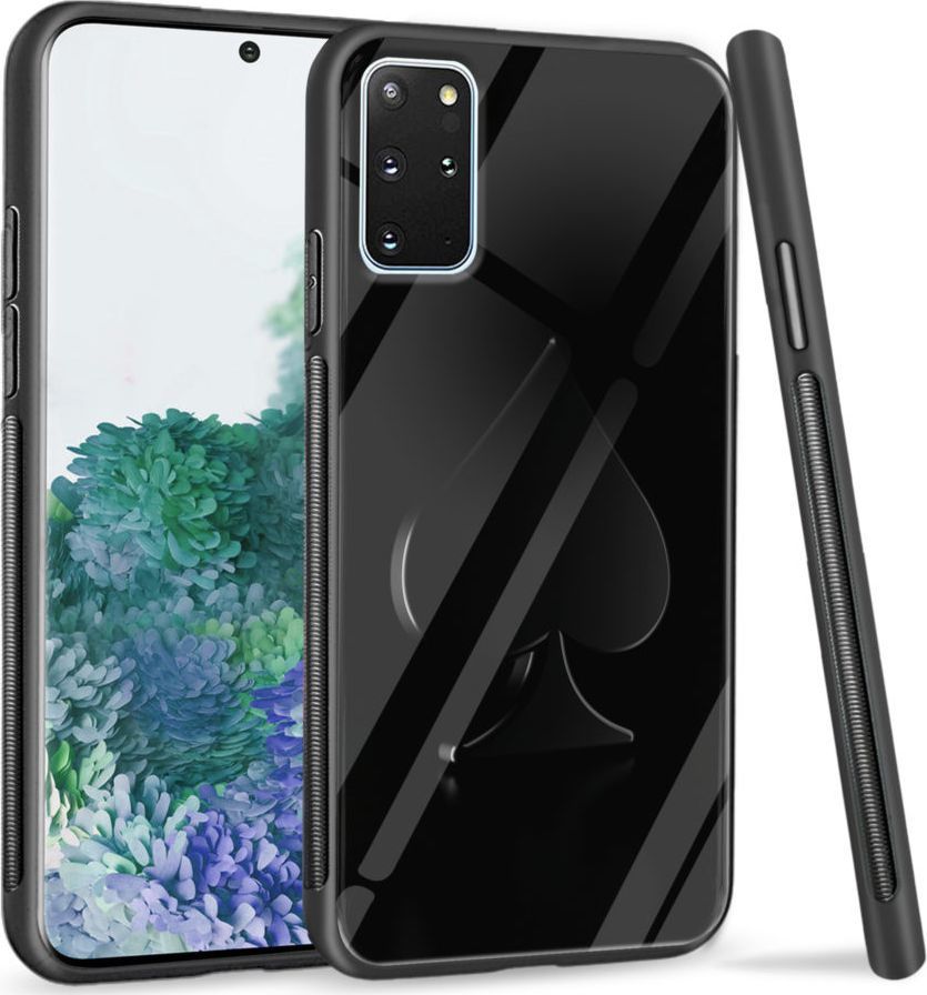 Super Fashion Etui na telefon Samsung Galaxy S20 Plus Premium Case Black spade 1