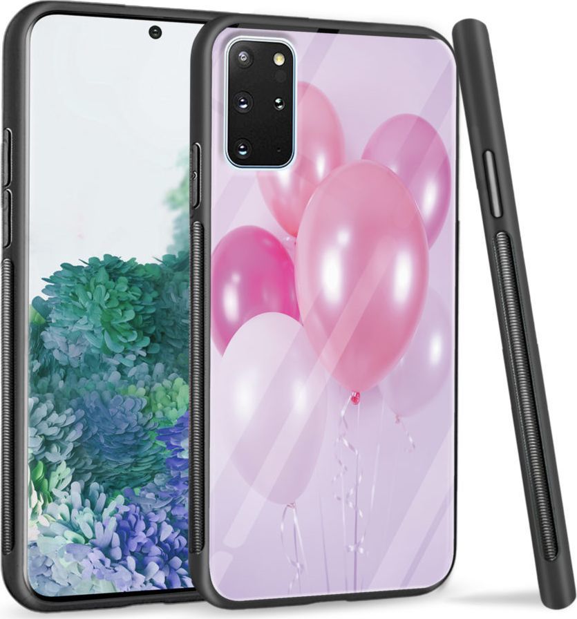 Super Fashion Etui na telefon Samsung Galaxy S20 Plus Premium Case Pink Balloons 1