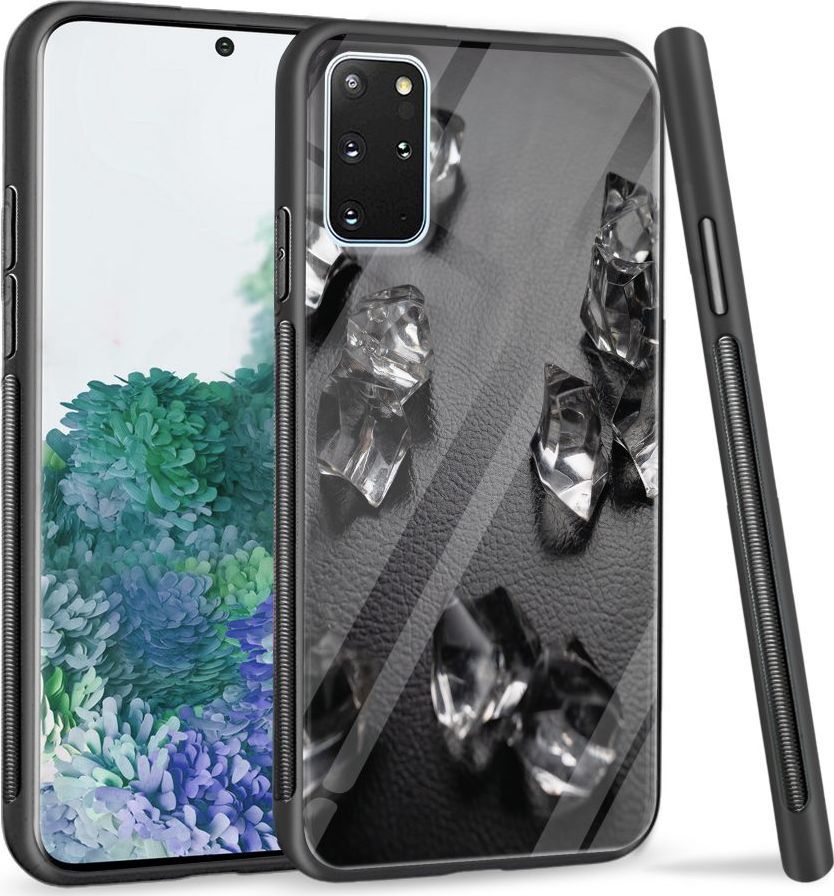 Super Fashion Etui na telefon Samsung Galaxy S20 Plus Premium Case Glass Cube 1