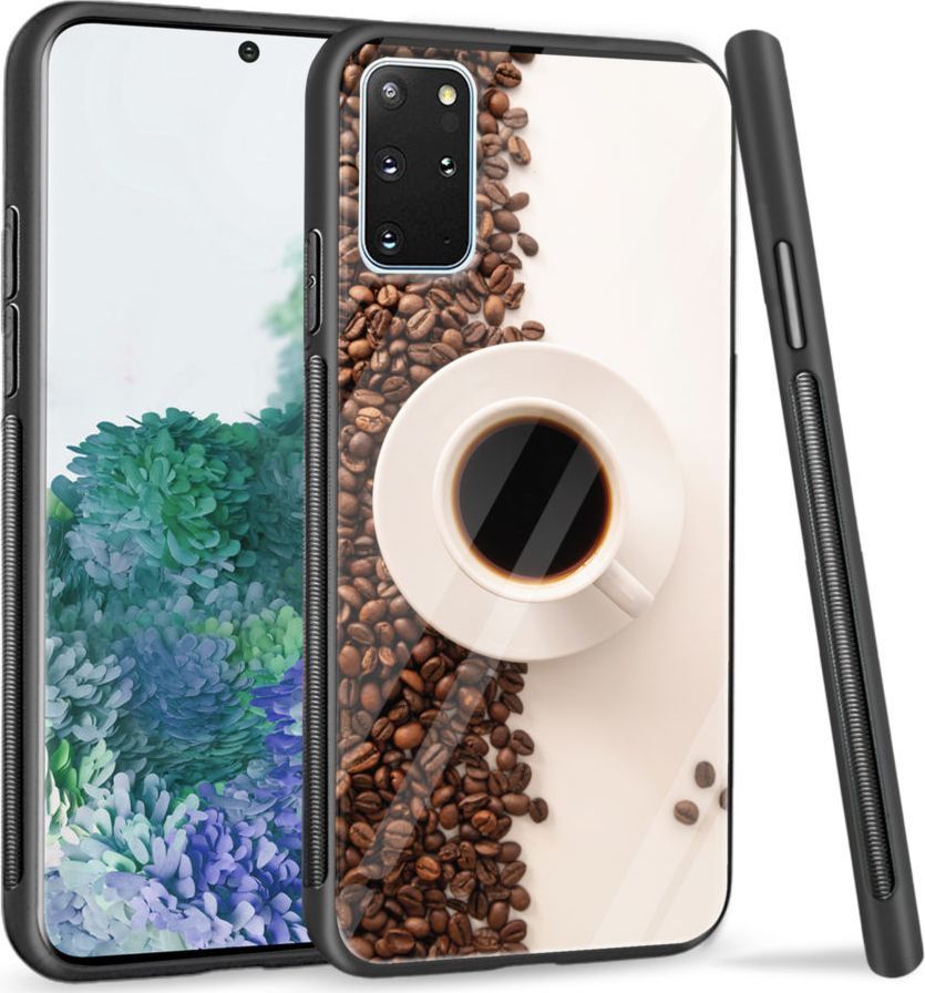 Super Fashion Etui na telefon Samsung Galaxy S20 Plus Premium Case Coffee Cup 1