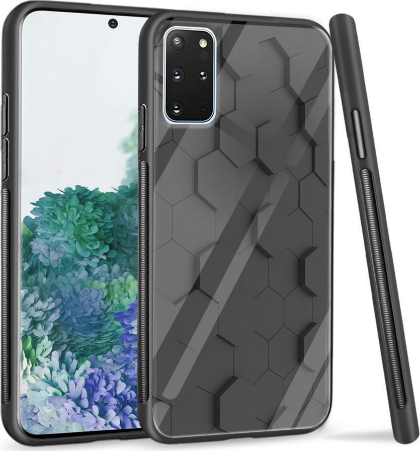 Super Fashion Etui na telefon Samsung Galaxy S20 Plus Premium Case Honeycomb Pattern 1