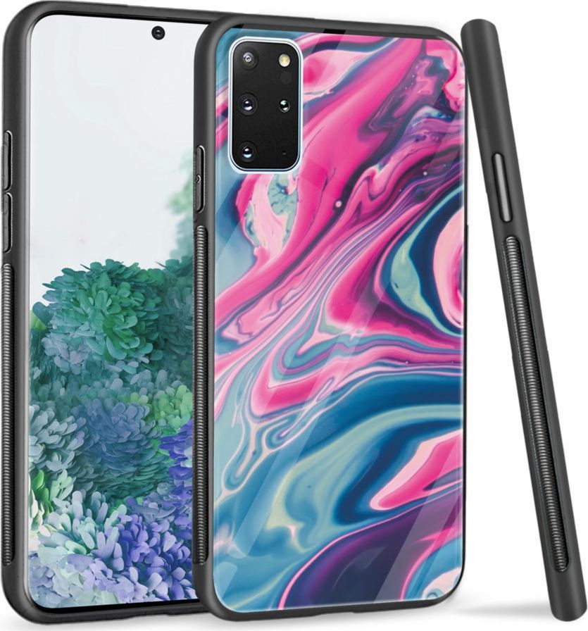 Super Fashion Etui na telefon Samsung Galaxy S20 Plus Premium Case Liquid Abstract 1