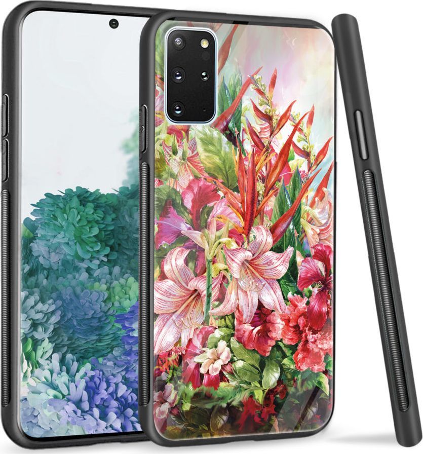 Super Fashion Etui na telefon Samsung Galaxy S20 Plus Premium Case Flowers 1