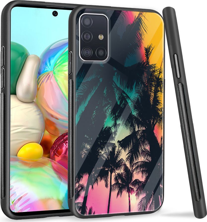 Super Fashion Etui na telefon Samsung Galaxy A71 Premium Case Trance 1