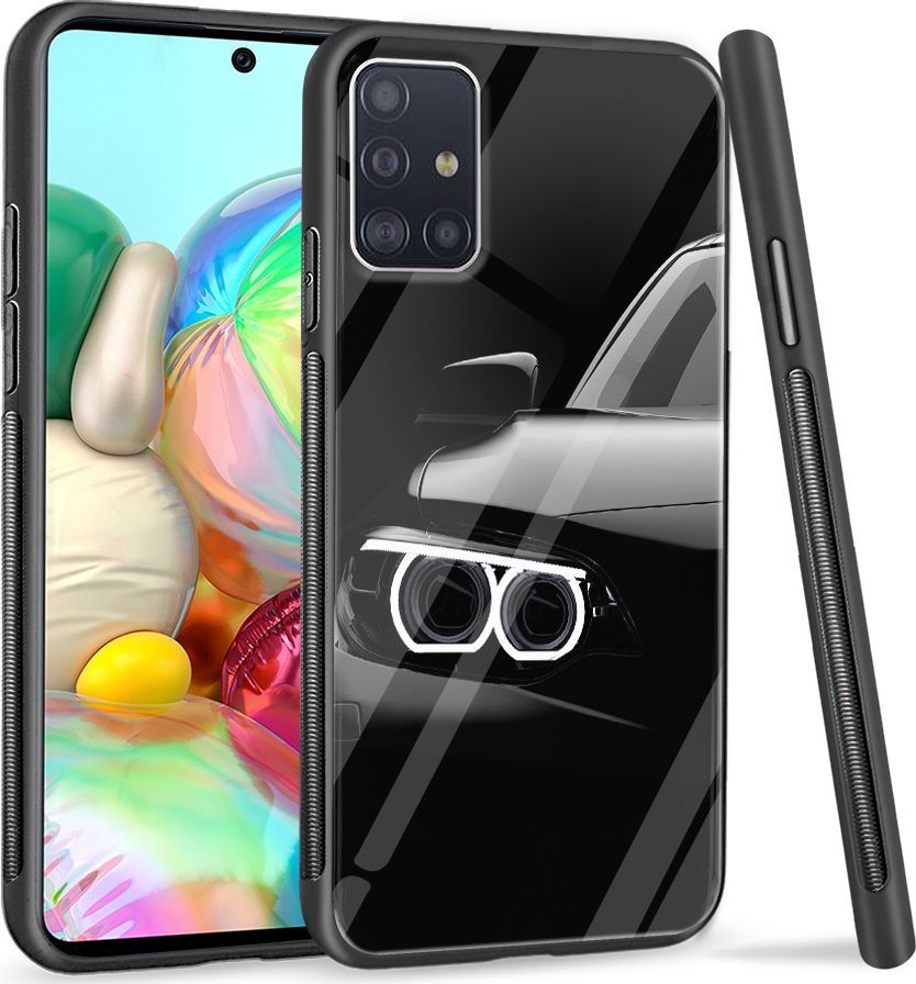 Super Fashion Etui na telefon Samsung Galaxy A71 Premium Case Car Headlights 1