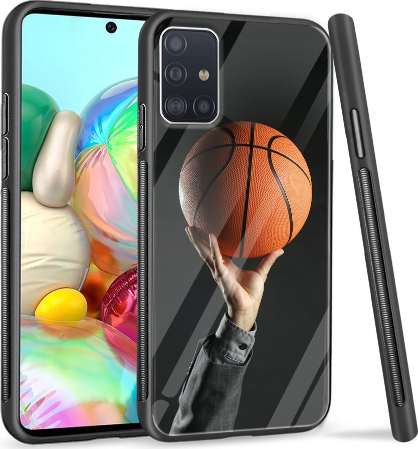 Super Fashion Etui na telefon Samsung Galaxy A71 Premium Case Basketball 1