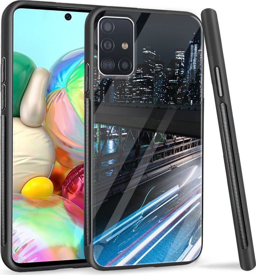 Super Fashion Etui na telefon Samsung Galaxy A71 Premium Case Cityscape 1