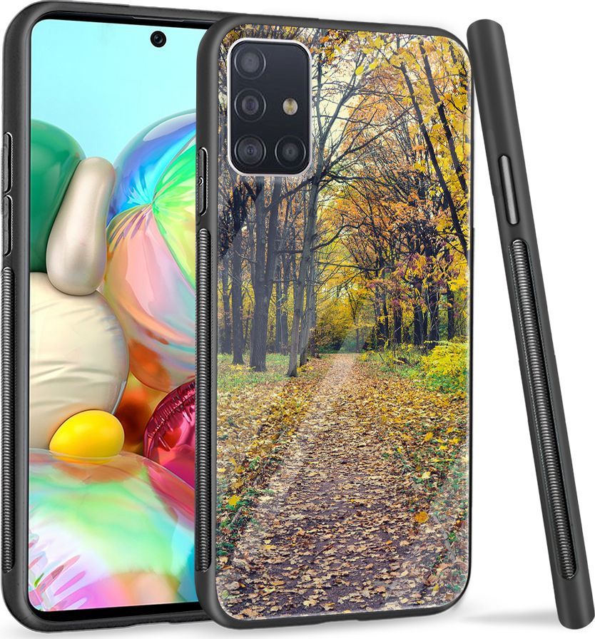 Super Fashion Etui na telefon Samsung Galaxy A71 Premium Case Walk in Park 1