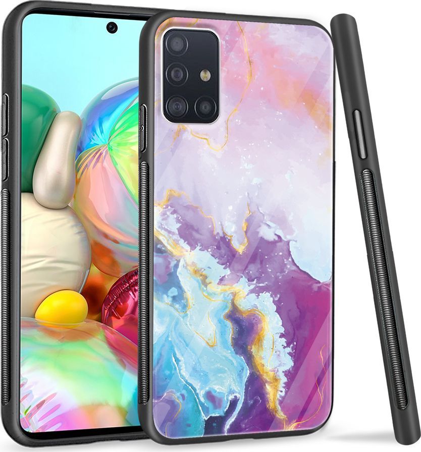 Super Fashion Etui na telefon Samsung Galaxy A71 Premium Case Beautiful abstract 1
