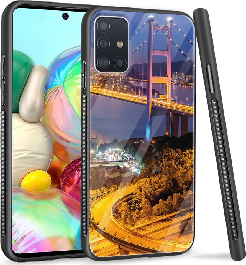 Super Fashion Etui na telefon Samsung Galaxy A71 Premium Case Bridges 1