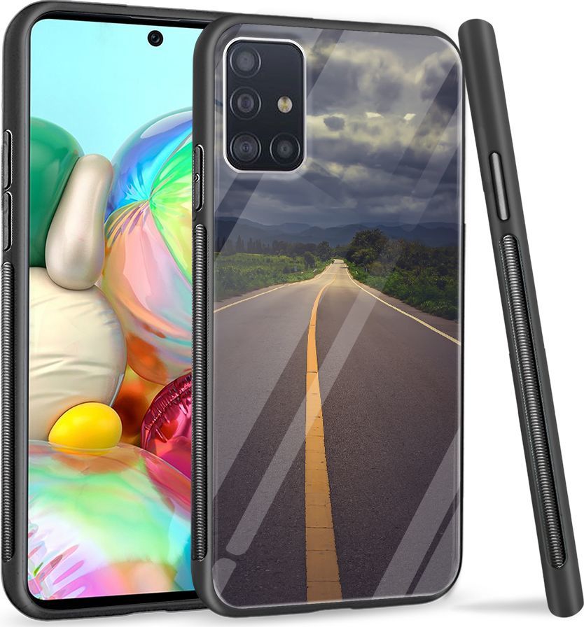 Super Fashion Etui na telefon Samsung Galaxy A71 Premium Case Road to Heaven 1