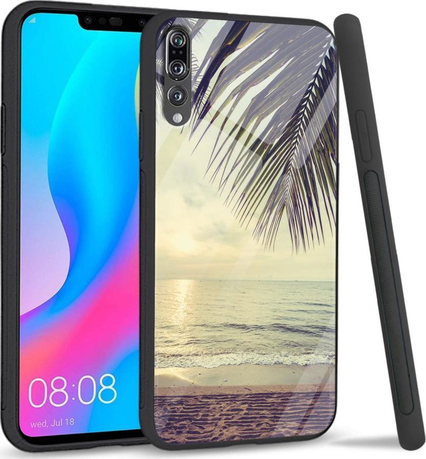 Super Fashion Etui na telefon Huawei P20 Pro Premium Case Beach side 1