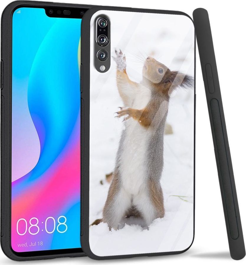 Super Fashion Etui na telefon Huawei P20 Pro Premium Case Snow squirrel 1